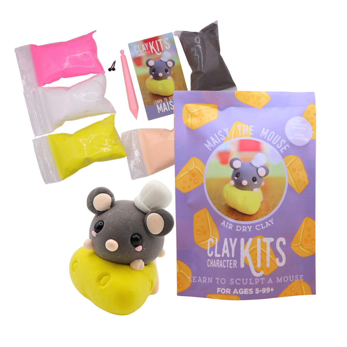 Maisy the Mouse Air Dry Kit